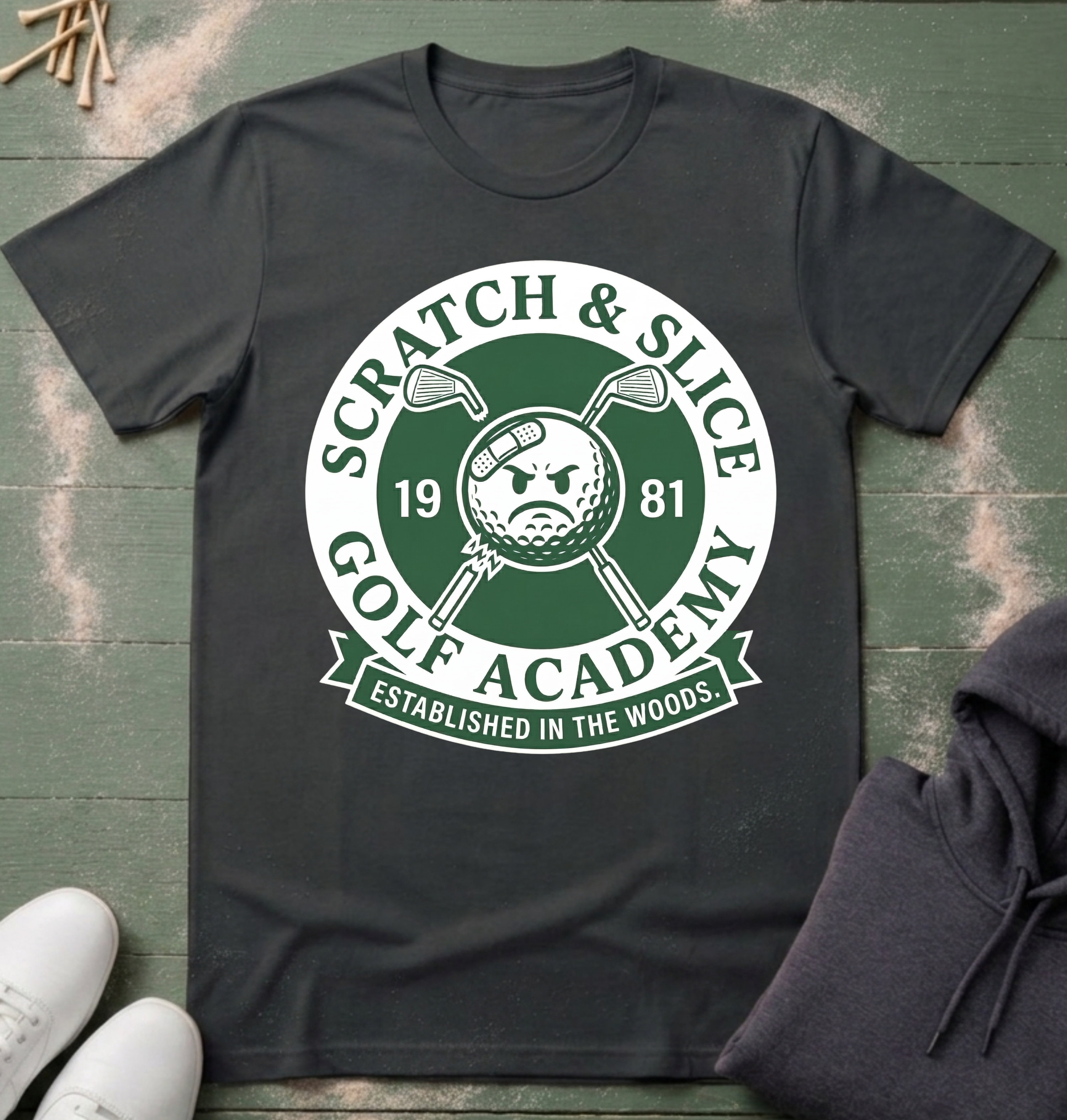 Angry Golf Ball T-Shirt