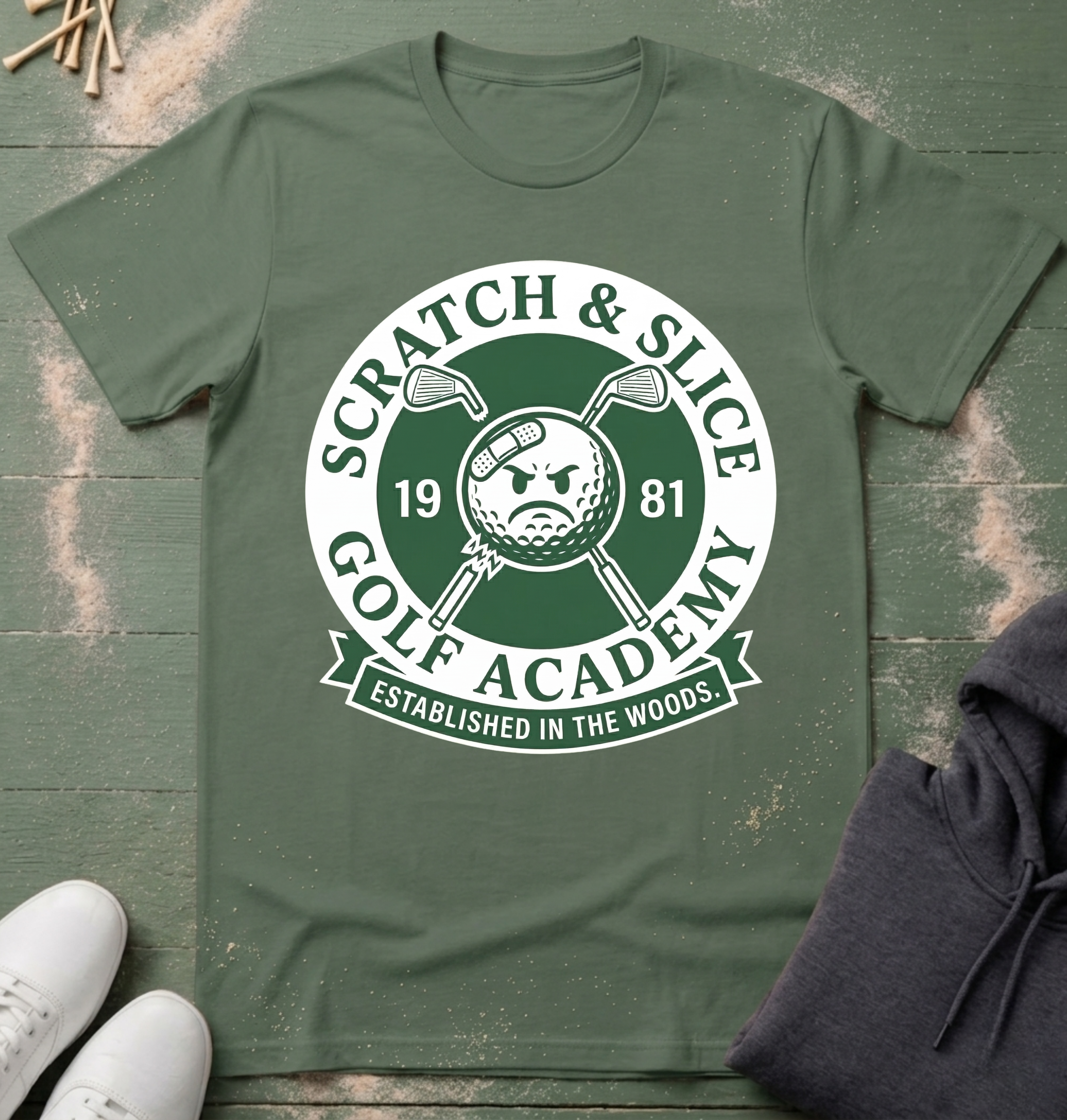 Angry Golf Ball T-Shirt