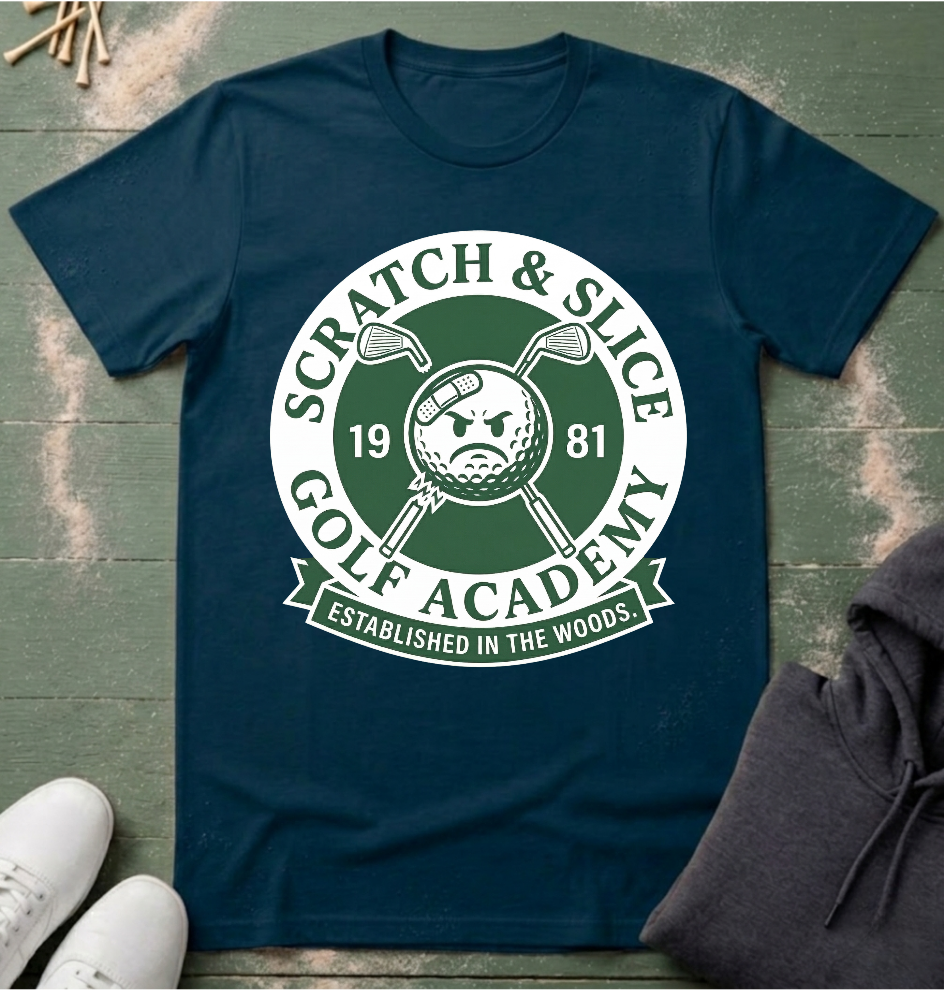 Angry Golf Ball T-Shirt