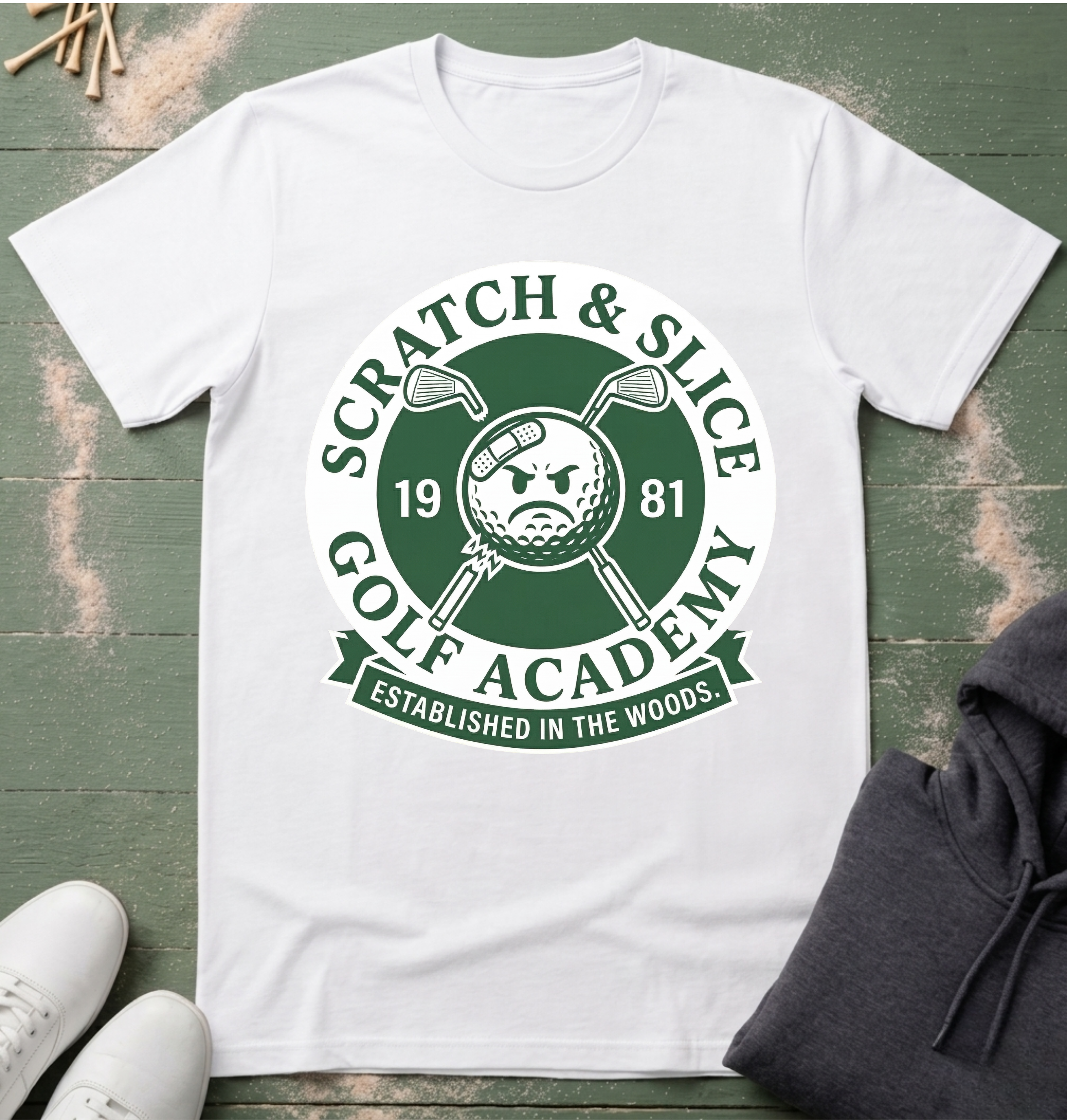 Angry Golf Ball T-Shirt